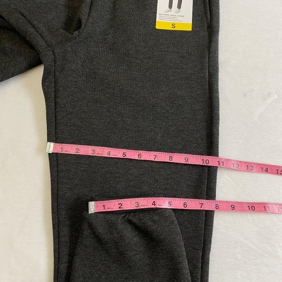 Mondetta Ladies’ Fleece Joggers, Heathered Black/Dark Gray, Small, NWT - Picture 11 of 15